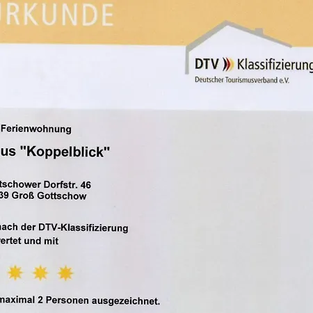 Lägenhet Ferienwohnung Koppelblick